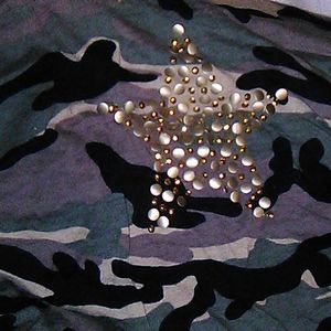 Lipstick Boutique Tops - Camo tube top w/ Gold star Lipstick Boutique Tops - Camo tube top w/ Gold star